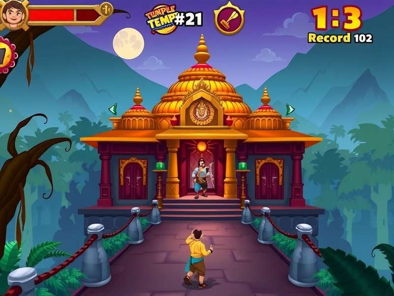 Temple Run Gameplay Screenshot