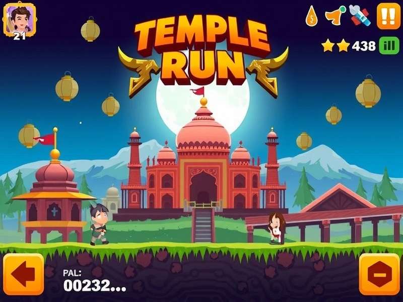 Temple Run Game Screenshot