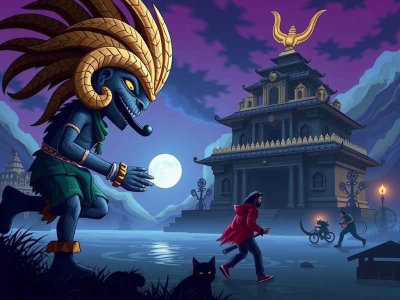 Temple Run Nightmare Scarlett Character