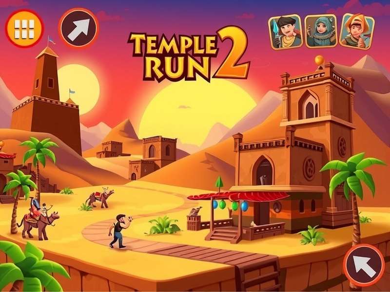 Temple Run 2 Blazing Sands Gameplay Screenshot