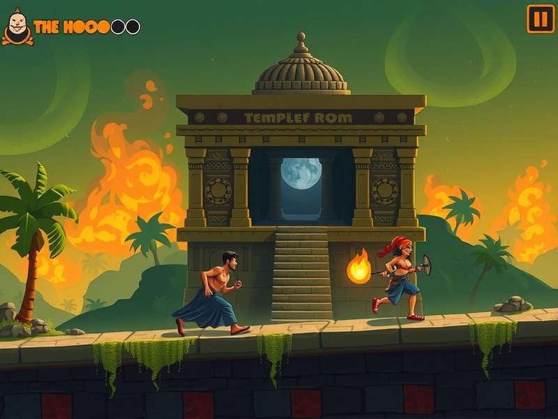 Temple Run Tomb Runner 1 गेमप्ले स्क्रीनशॉट