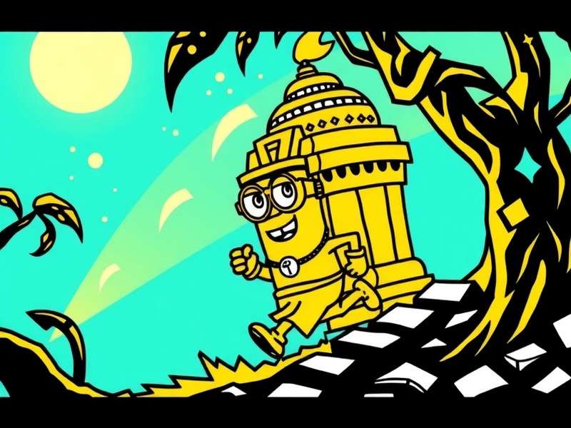 Temple Run Minion Coloring Game Screenshot