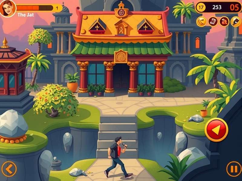 Temple Run Game Screenshot