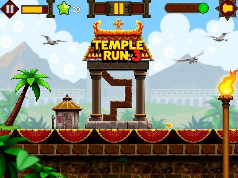 Temple Run 3 Gameplay Screenshot
