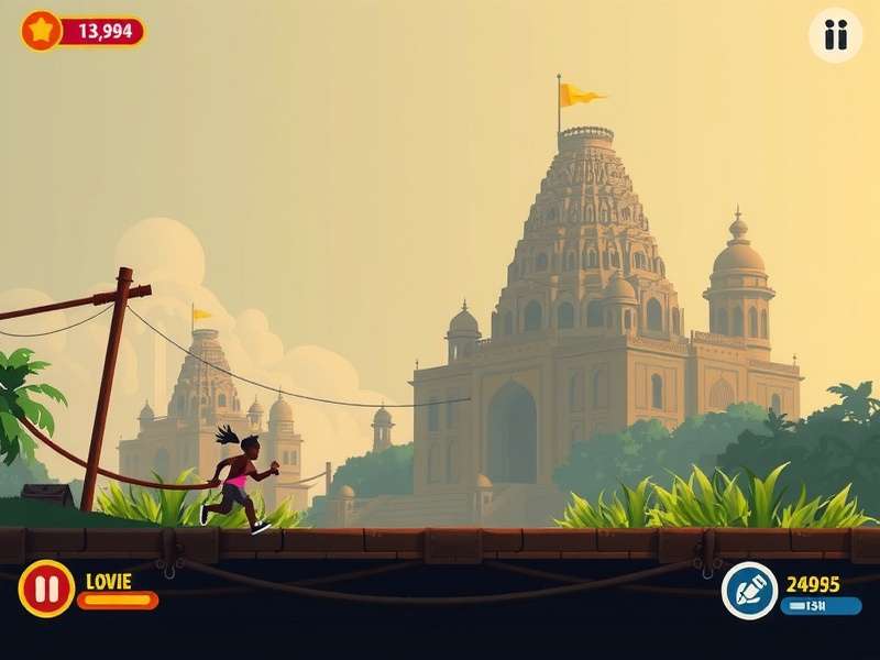 Temple Run 0 गेमप्ले स्क्रीनशॉट