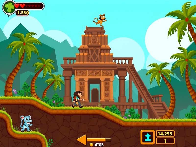 Temple Run 2 Jungle Fall Gameplay