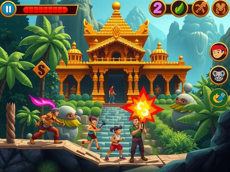 Temple Run 2 Mod APK Gameplay