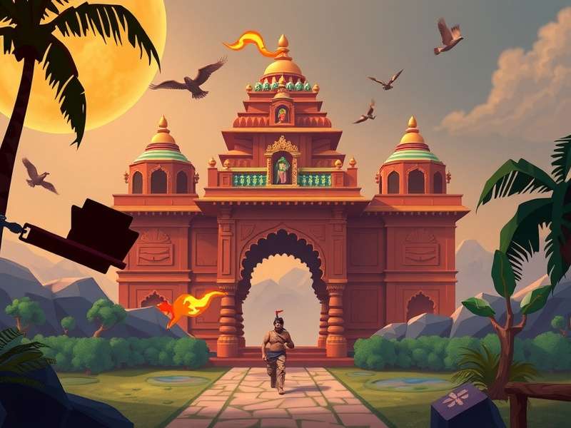 Temple Run Gameplay Screenshot