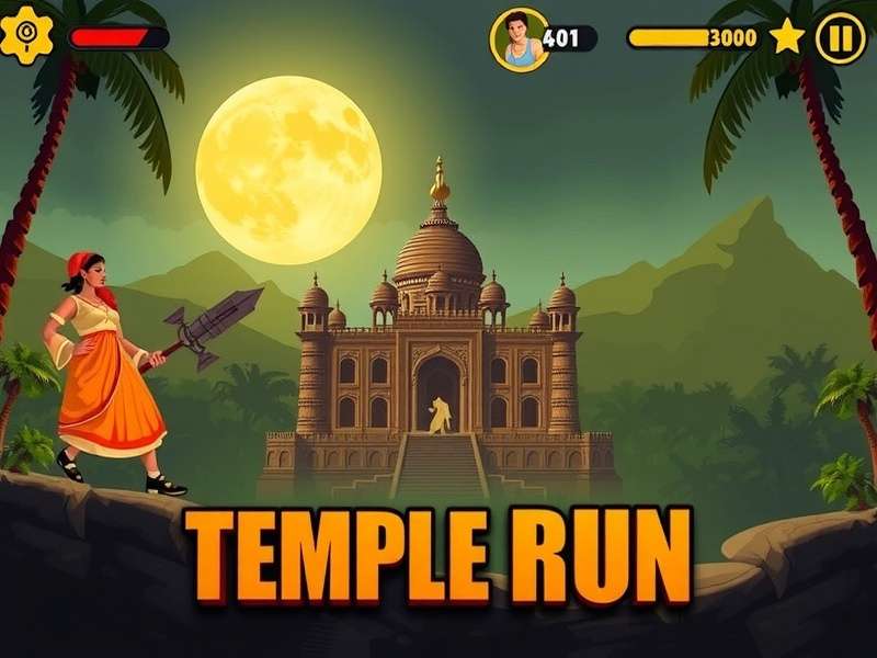 Temple Run PC Gameplay Screenshot