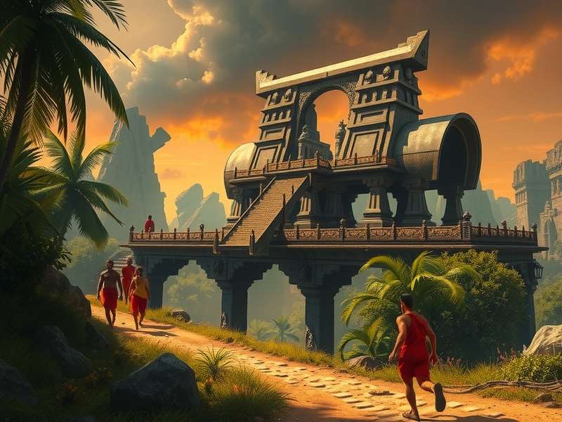 Temple Run Gameplay Screenshot