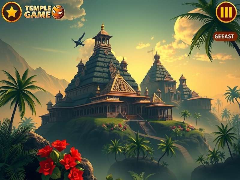 Temple Run Action Scene Wallpaper