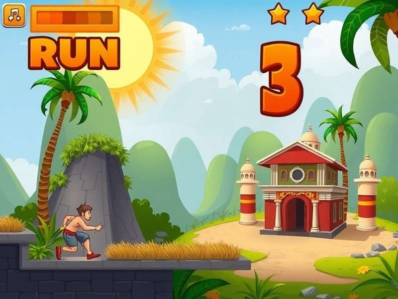 Temple Run 3 Online Poki Gameplay