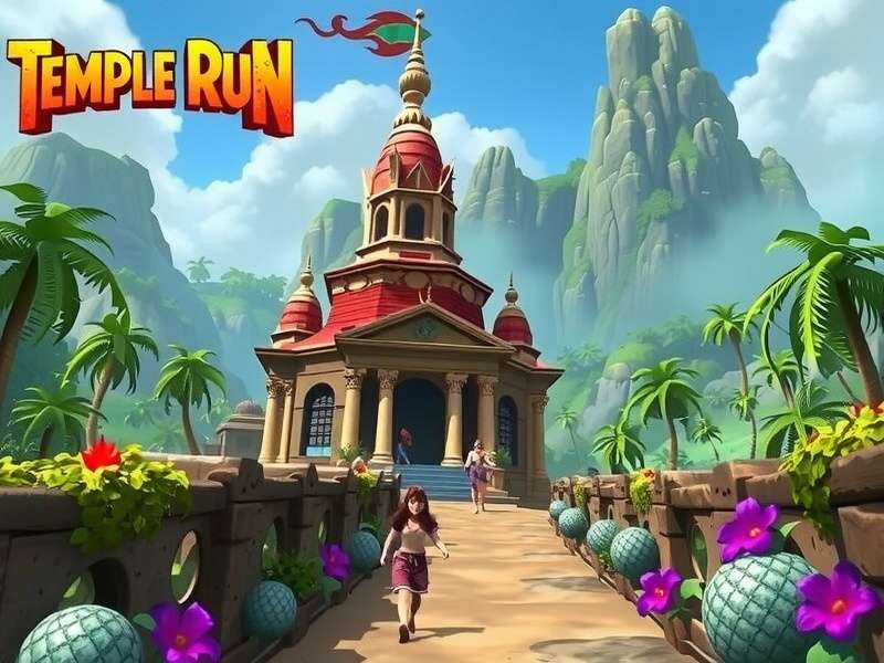 Temple Run 2 Jungle Falls Map