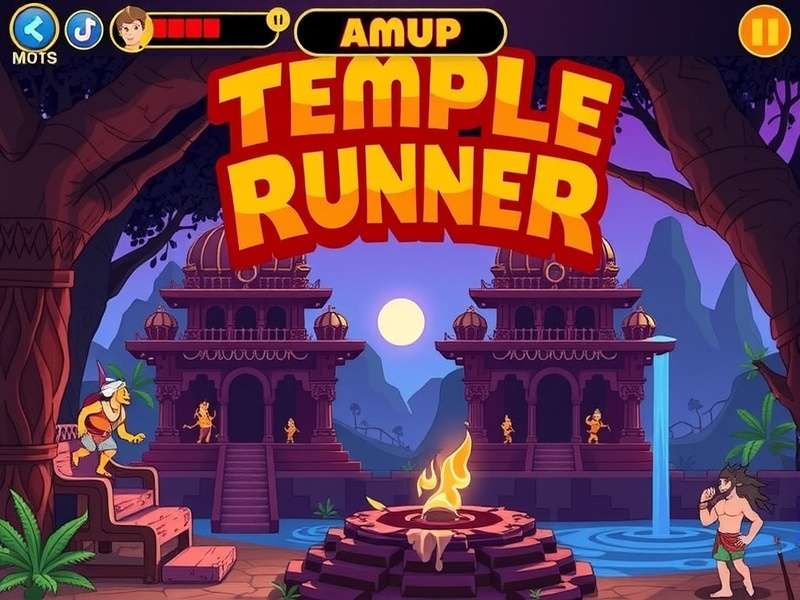 MUP 6 Temple Runner गेमप्ले
