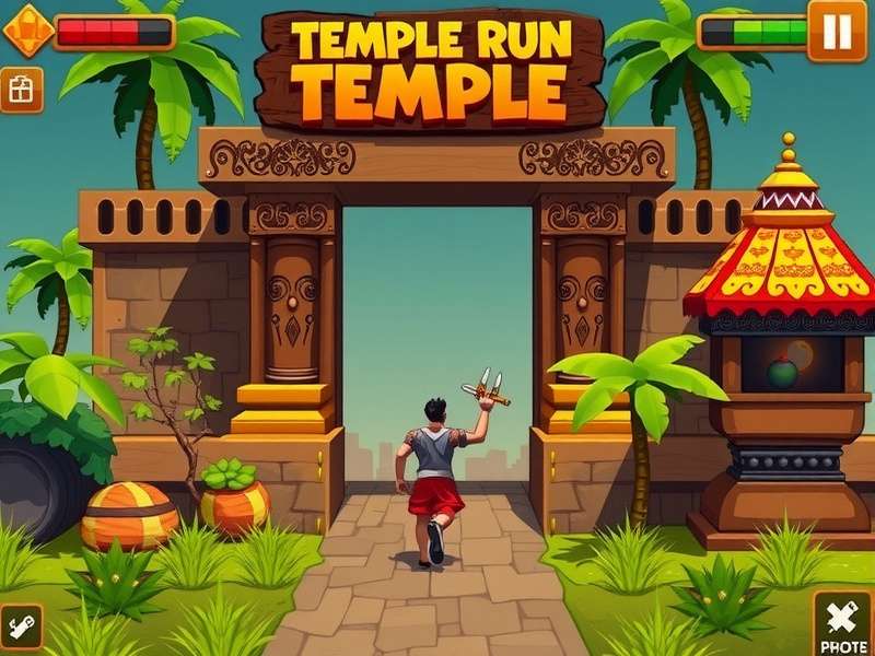 Temple Run Game Screenshot