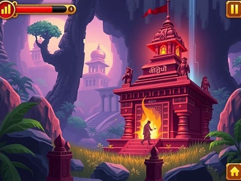 Temple Run Game Mix Nhạc गेमप्ले