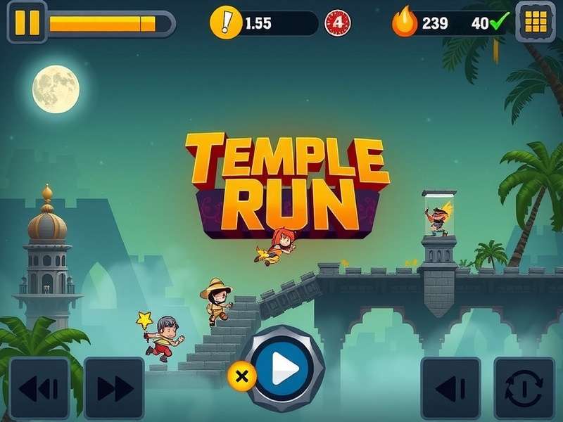 Temple Run Gameplay Screenshot