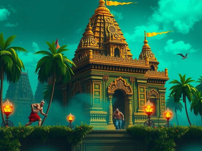 Temple Run Monster Green Screen Preview