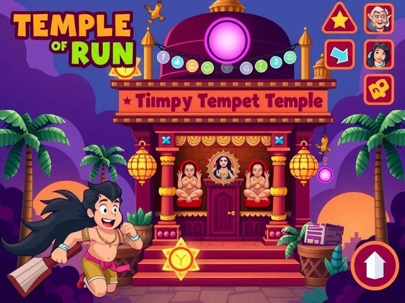 Temple Run Poki Games gameplay screenshot