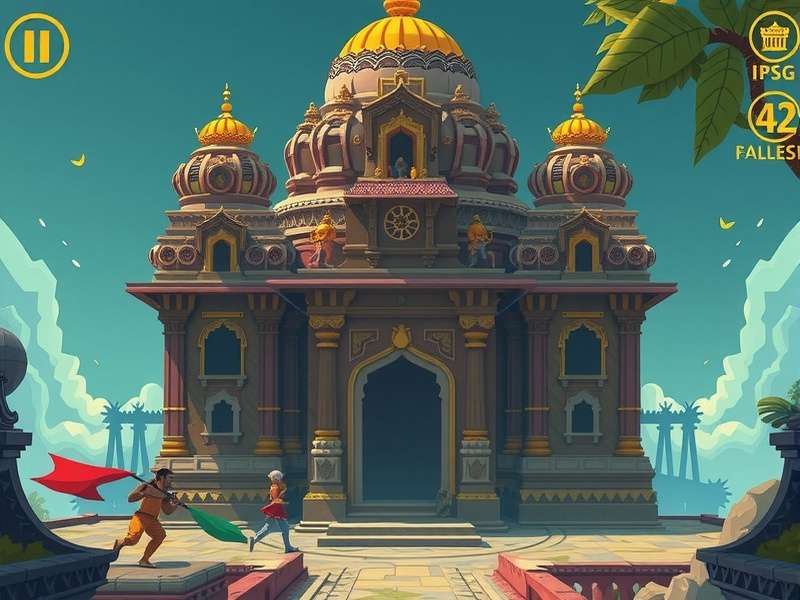 Temple Run Game Series Collage