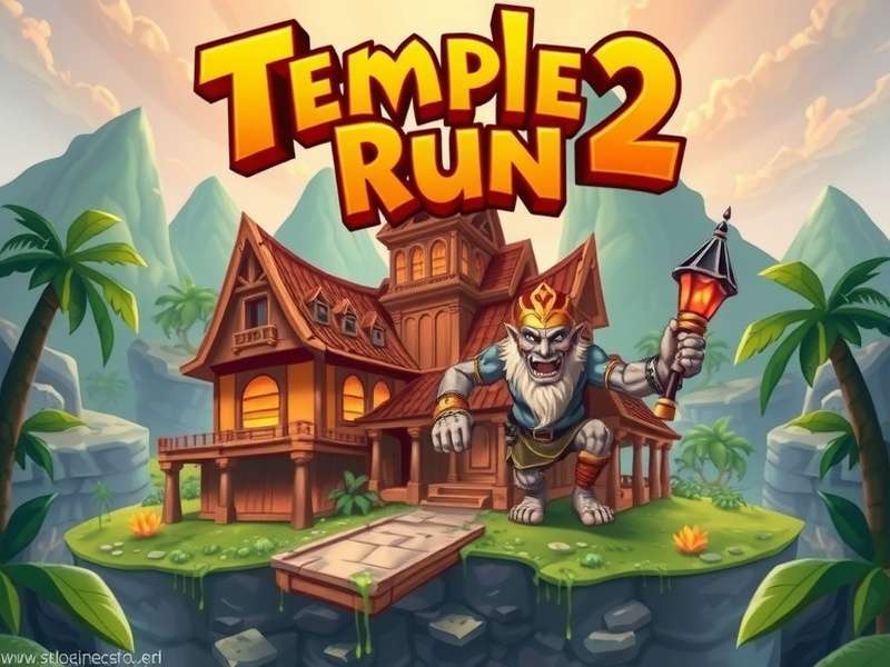 Temple Run 2 Gameplay Screenshot