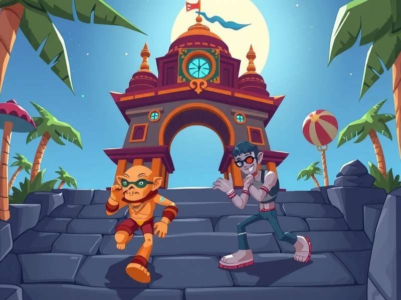 Temple Run 2 Facebook Robots Gameplay