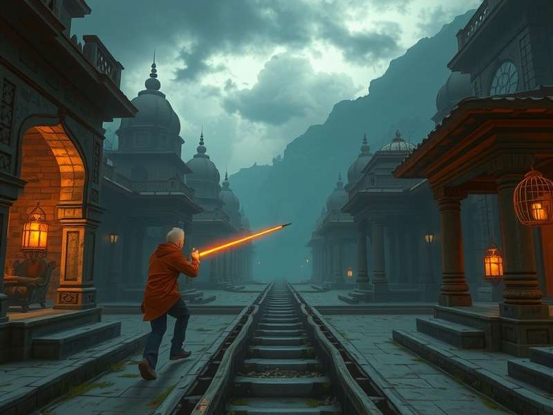 Temple Run Game Ending Scene