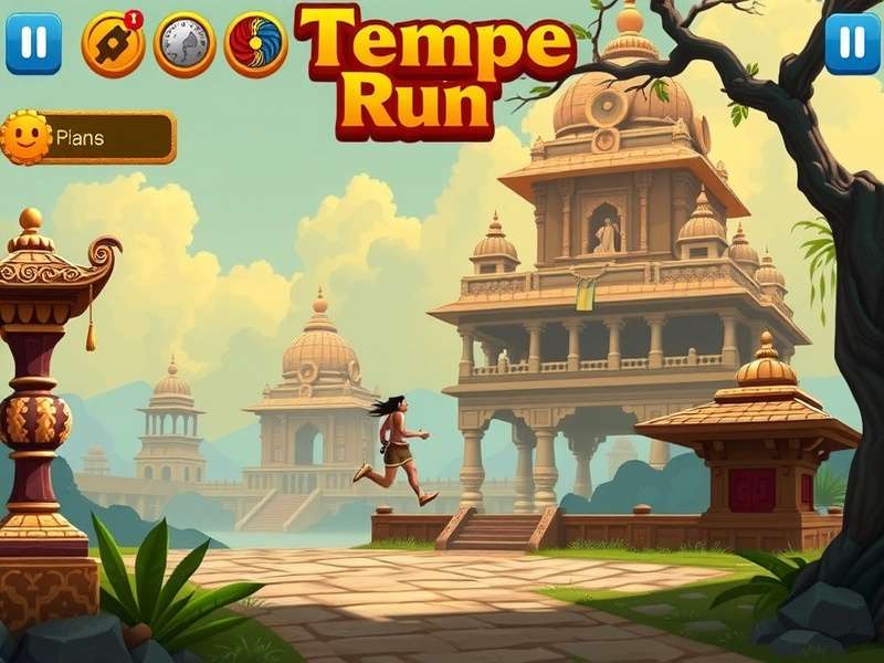 Temple Run टैबलेट गेमप्ले