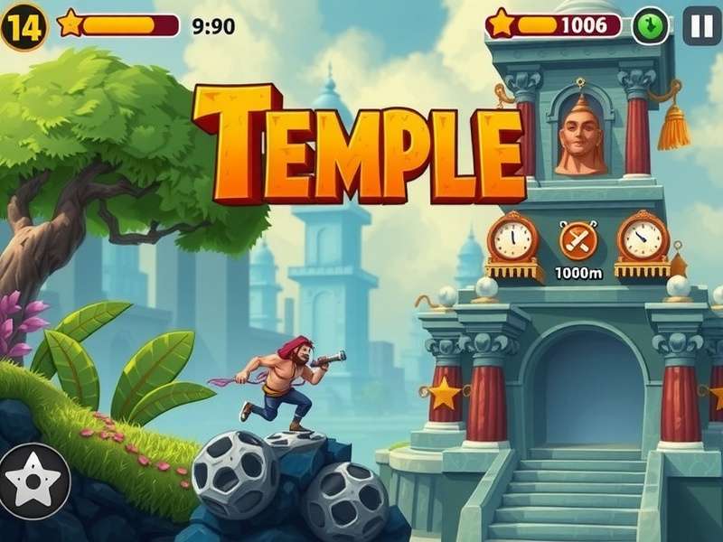 Temple Run Game Screenshot