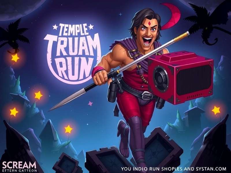 Temple Run Scream Soundtrack Extended कवर आर्ट
