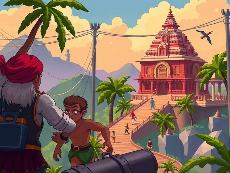 PC पर Temple Run गेमप्ले