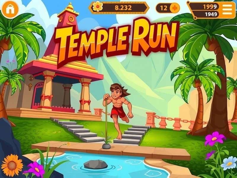 Temple Run 2 Poki Gameplay Screenshot