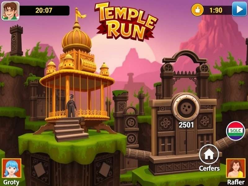 Temple Run 2011 Gameplay Screenshot