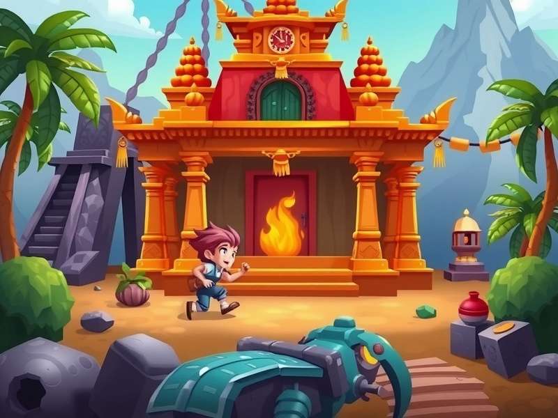 Temple Run 2 gameplay screenshot