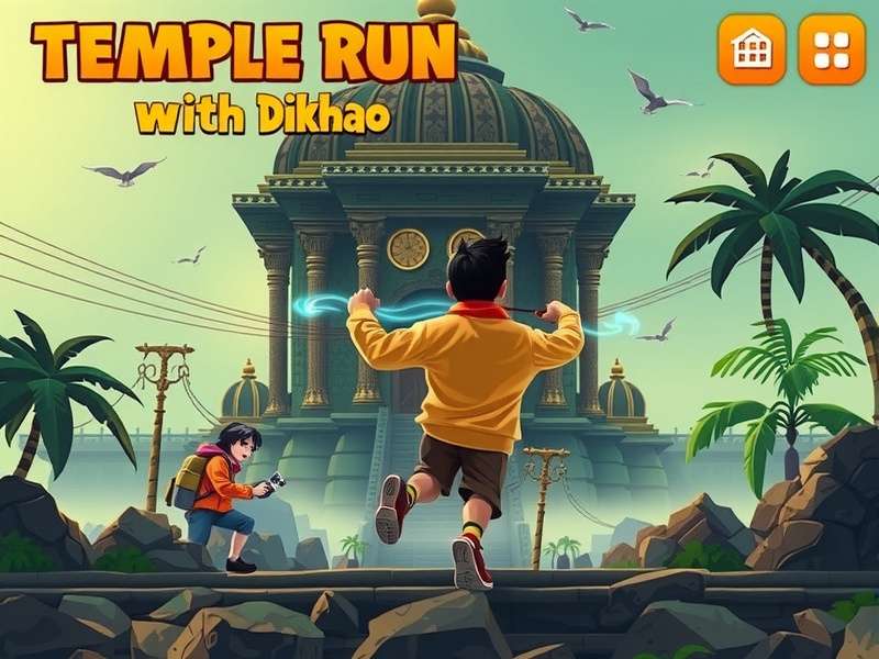 Temple Run Gameplay Screenshot