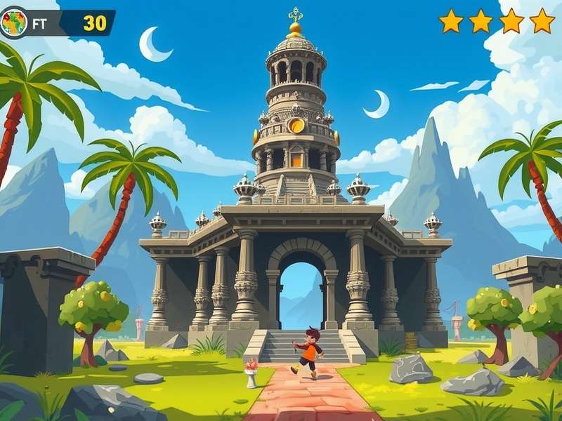 Temple Run Oz Gameplay Screenshot