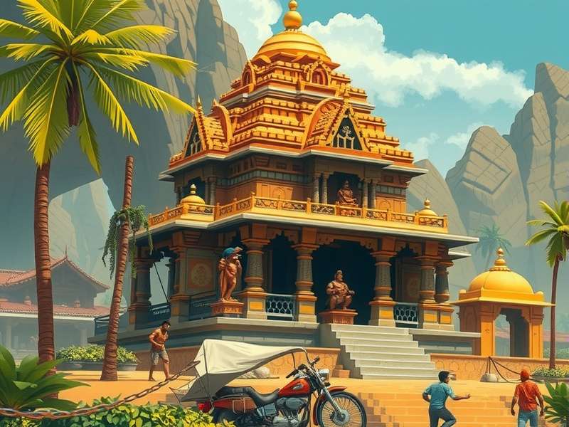 Temple Run Game Chrome Screenshot