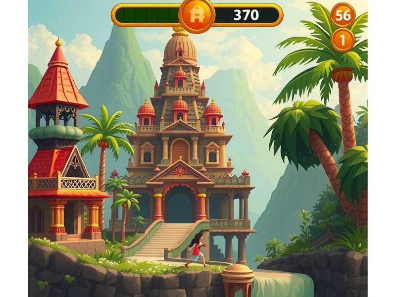 Temple Run 2 1/1250 गेमप्ले स्क्रीनशॉट
