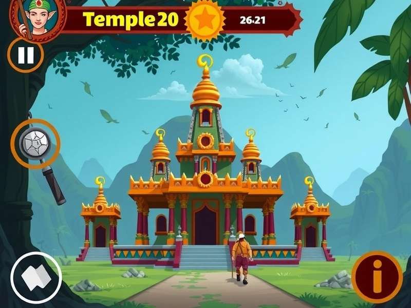 Temple Run Gameplay on Numuki App