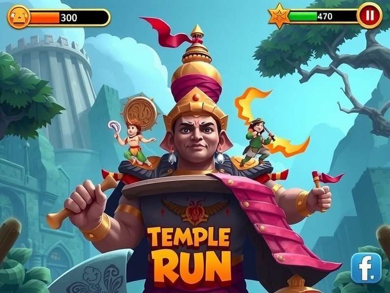 Temple Run 3 गेमप्ले स्क्रीनशॉट