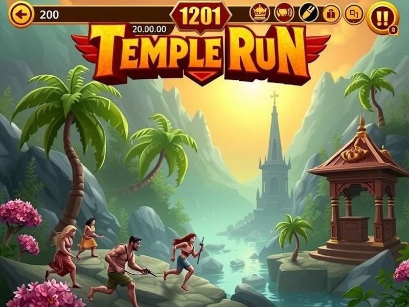 Temple Run Gameplay Screenshot