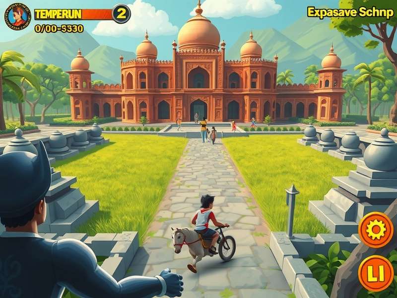 Temple Run Gameplay Screenshot