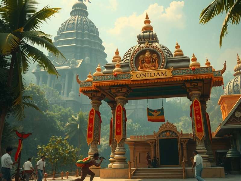 Temple Run Guy Falling Scene