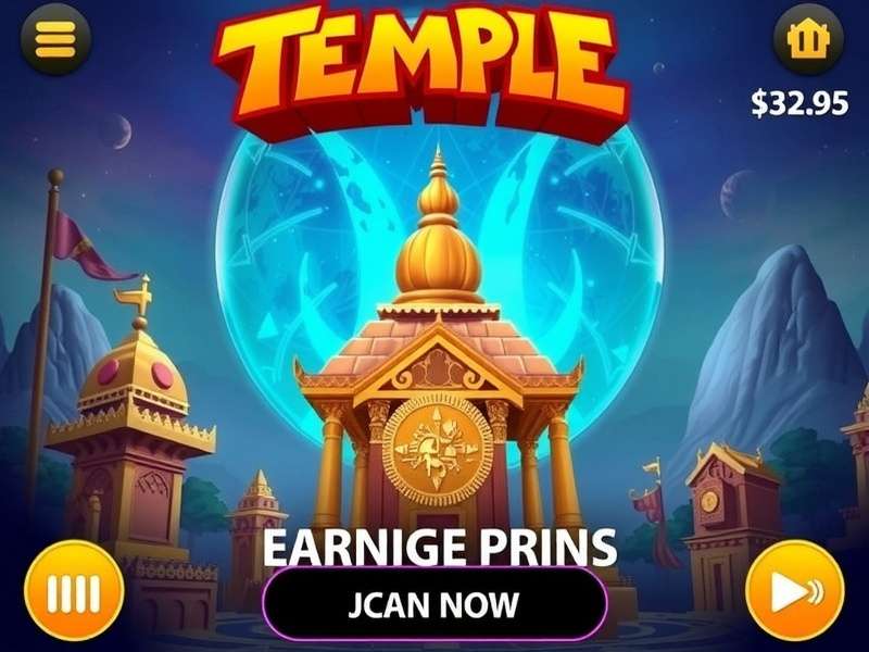 Temple Run Earning App इंटरफेस