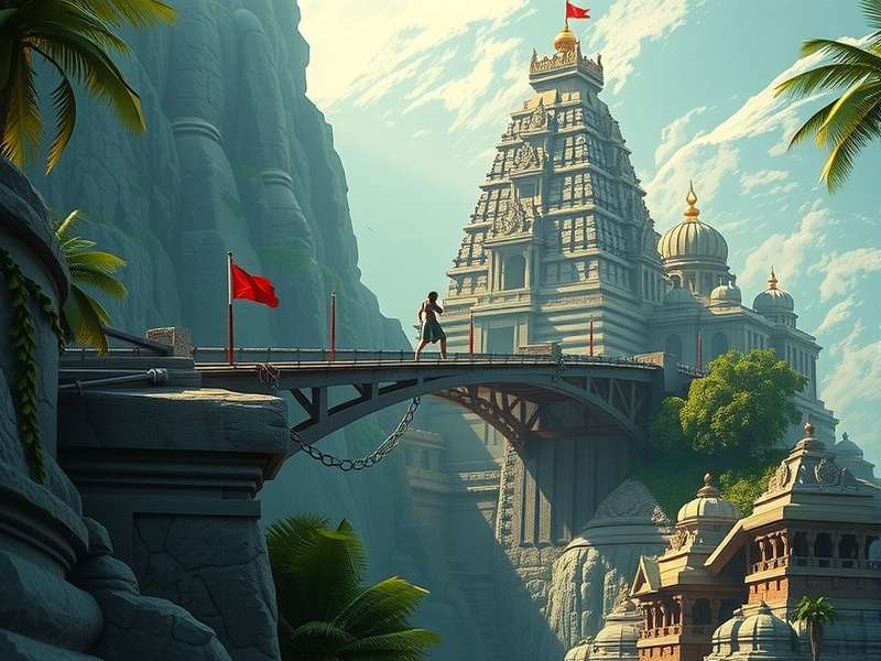 टेम्पल रन 2 गेमप्ले स्क्रीनशॉट