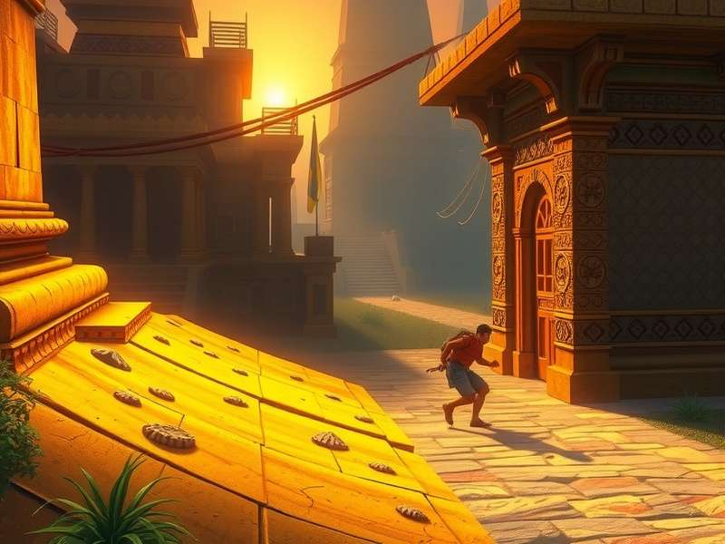 Temple Run Oz Gameplay Screenshot