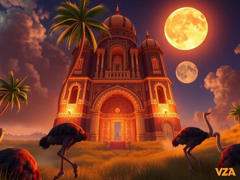 Temple Run Oz Ostrich Farm Gameplay
