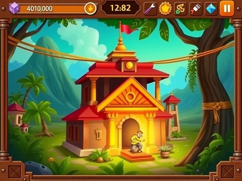 Temple Run 1 Gameplay Screenshot