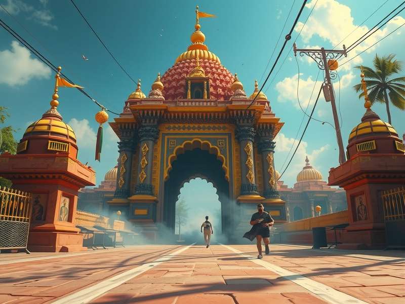 Temple Run Gameplay Screenshot