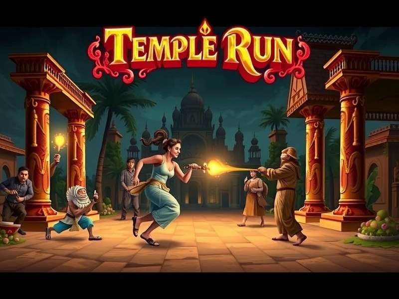 Temple Run Gameplay Screenshot